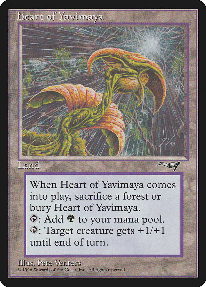 Heart of Yavimaya [Alliances] | Clutch Gaming