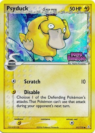 Psyduck (81/110) (Delta Species) (Stamped) [EX: Holon Phantoms] | Clutch Gaming