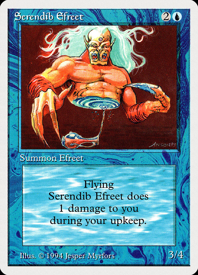 Serendib Efreet [Summer Magic / Edgar] | Clutch Gaming