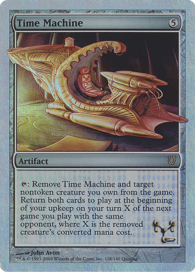 Time Machine (Alternate Foil) [Unhinged] | Clutch Gaming