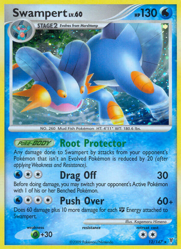 Swampert (12/147) (Theme Deck Exclusive) [Platinum: Supreme Victors] | Clutch Gaming