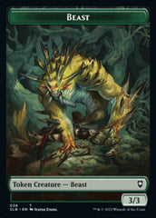 Satyr // Beast Double-Sided Token [Commander Legends: Battle for Baldur's Gate Tokens] | Clutch Gaming