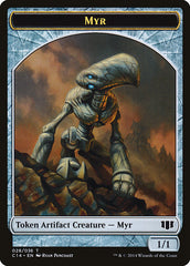 Myr // Pentavite Double-Sided Token [Commander 2014 Tokens] | Clutch Gaming