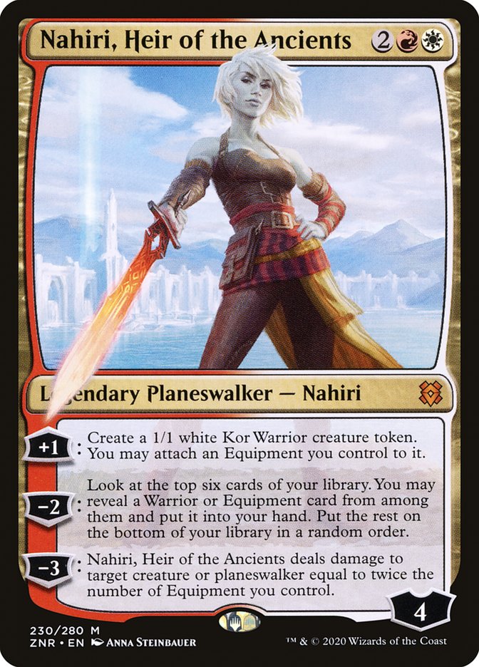 Nahiri, Heir of the Ancients [Zendikar Rising] | Clutch Gaming