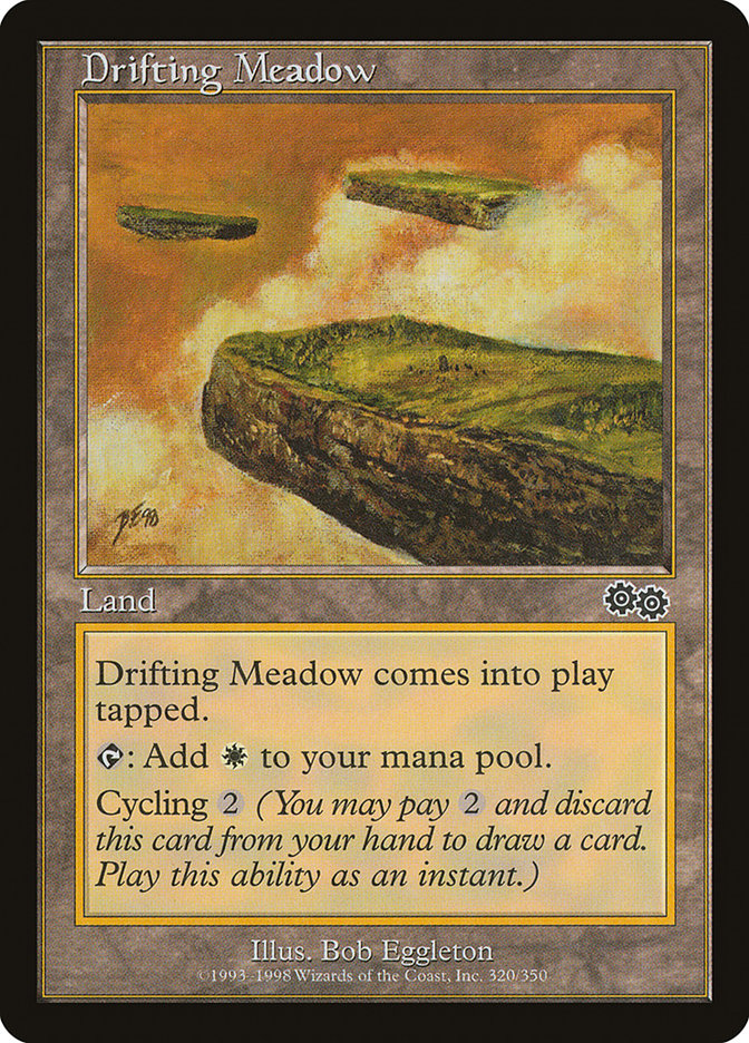 Drifting Meadow [Urza's Saga] | Clutch Gaming