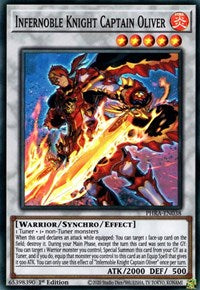 Infernoble Knight Captain Oliver [PHRA-EN038] Super Rare | Clutch Gaming