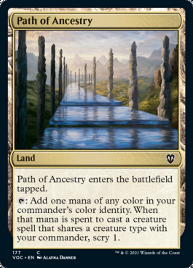 Path of Ancestry [Innistrad: Crimson Vow Commander] | Clutch Gaming