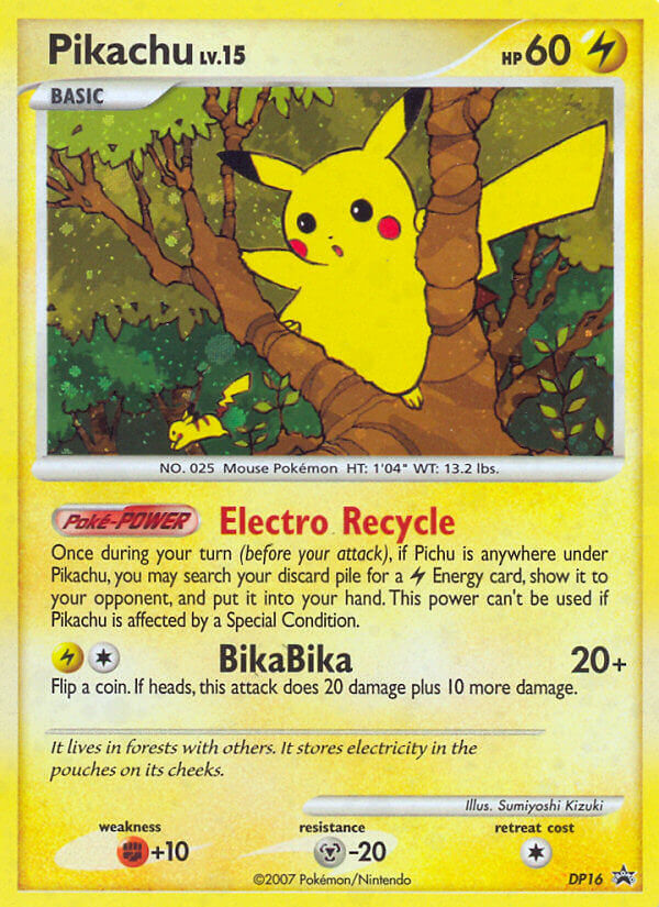 Pikachu (DP16) [Diamond & Pearl: Black Star Promos] | Clutch Gaming