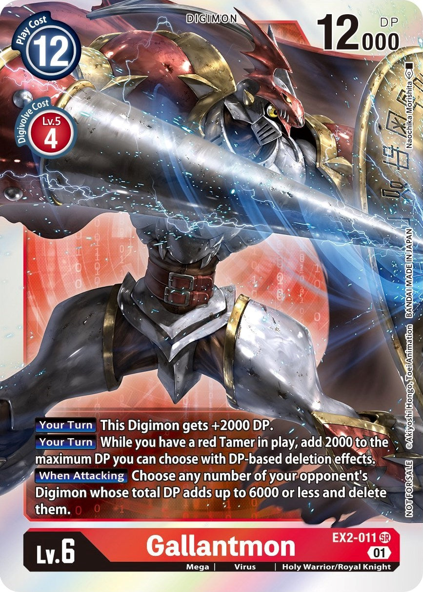 Gallantmon [EX2-011] (Gen Con 2022) [Digital Hazard Promos] | Clutch Gaming