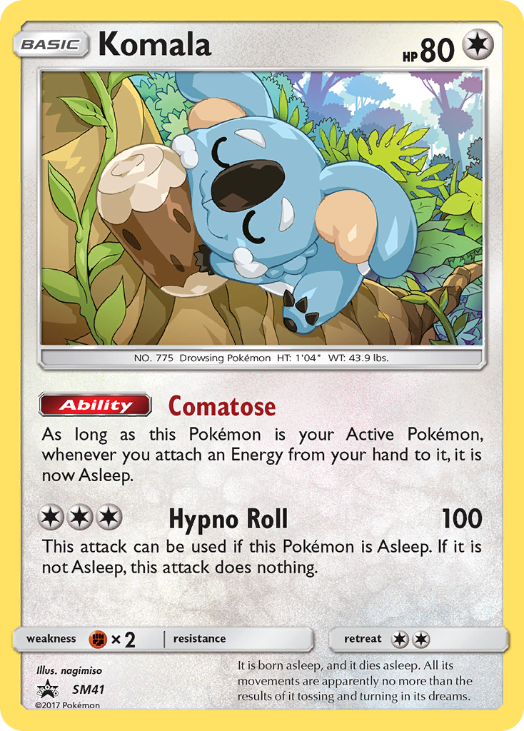 Komala (SM41) [Sun & Moon: Black Star Promos] | Clutch Gaming