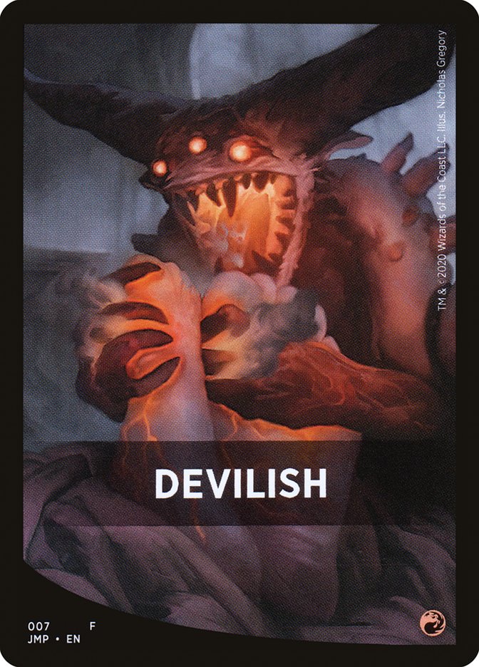 Devilish Theme Card [Jumpstart Front Cards] | Clutch Gaming