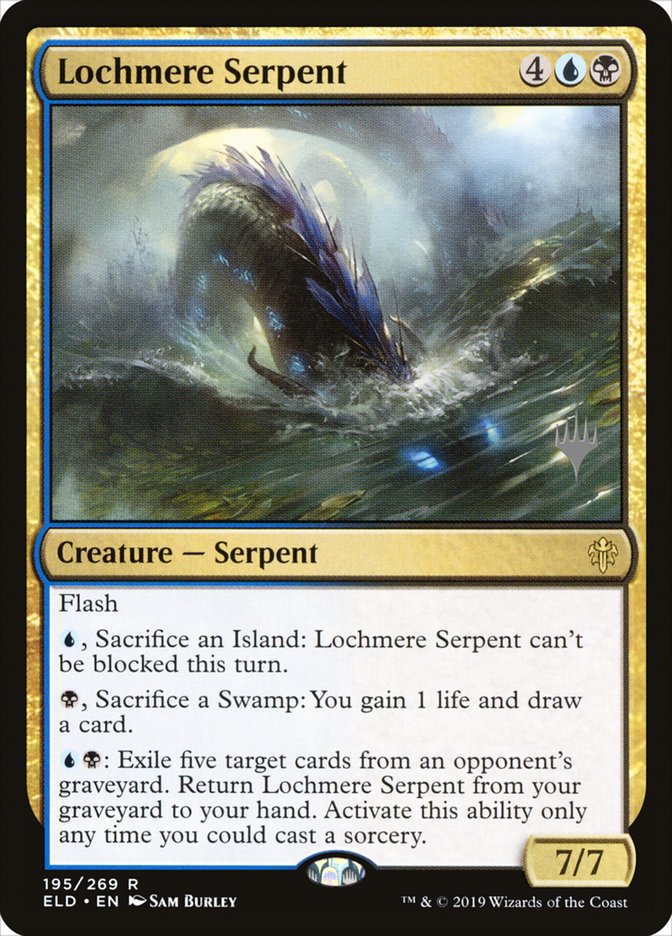 Lochmere Serpent (Promo Pack) [Throne of Eldraine Promos] | Clutch Gaming