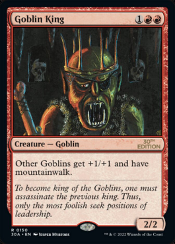 Goblin King [30th Anniversary Edition] | Clutch Gaming