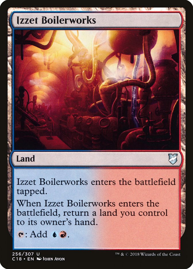 Izzet Boilerworks [Commander 2018] | Clutch Gaming