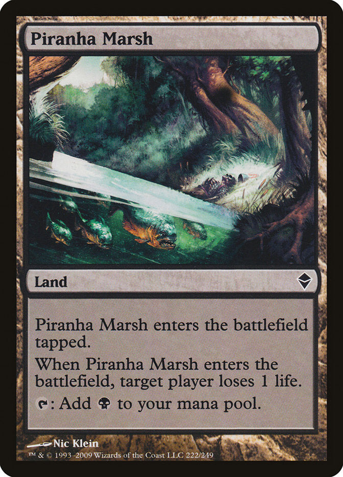 Piranha Marsh [Zendikar] | Clutch Gaming
