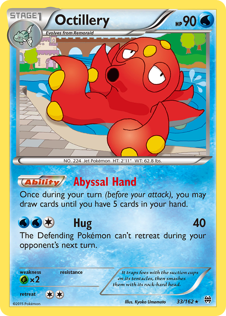Octillery (33/162) [XY: BREAKthrough] | Clutch Gaming