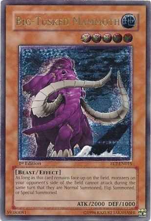 Big-Tusked Mammoth [FET-EN015] Ultimate Rare | Clutch Gaming