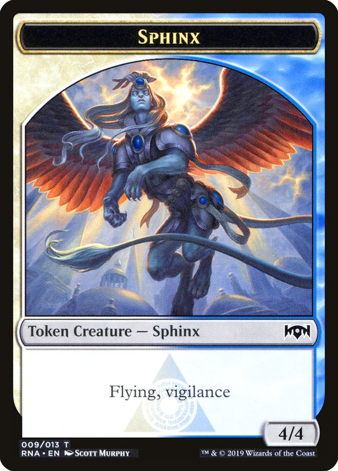 Sphinx Token [Ravnica Allegiance Tokens] | Clutch Gaming