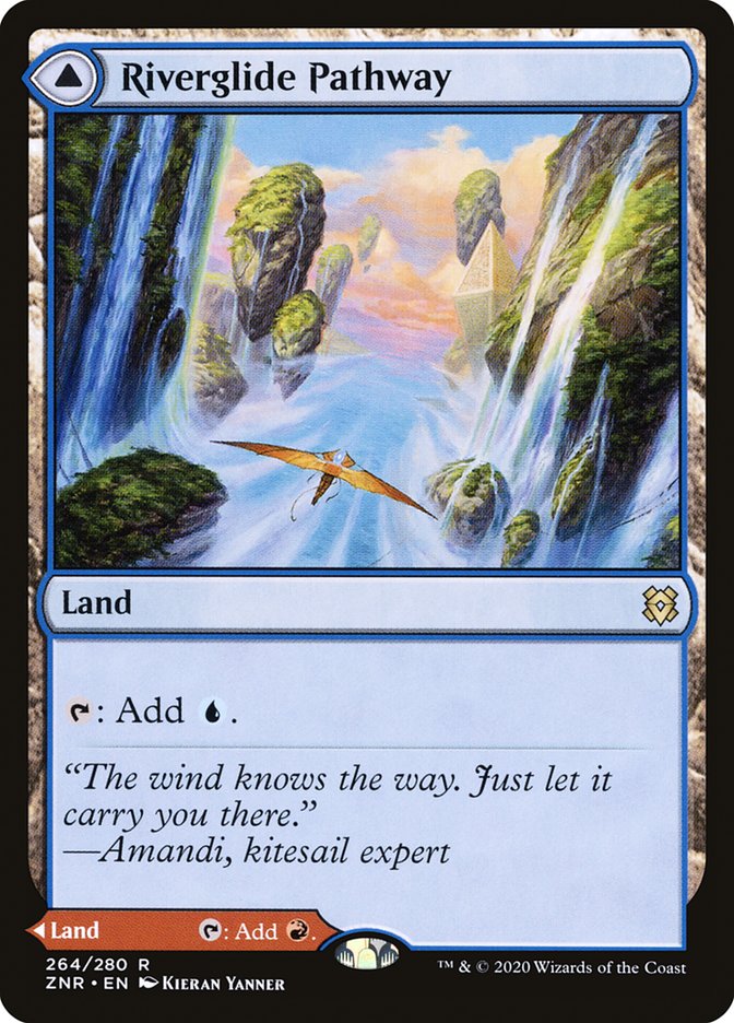 Riverglide Pathway // Lavaglide Pathway [Zendikar Rising] | Clutch Gaming