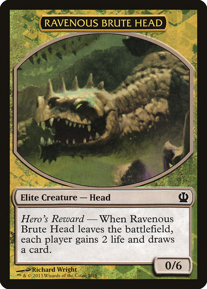 Ravenous Brute Head [Theros Face the Hydra] | Clutch Gaming