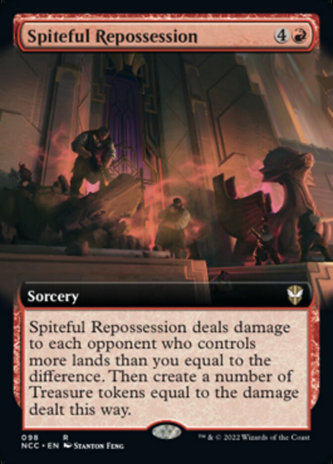 Spiteful Repossession (Extended Art) [Streets of New Capenna Commander] | Clutch Gaming