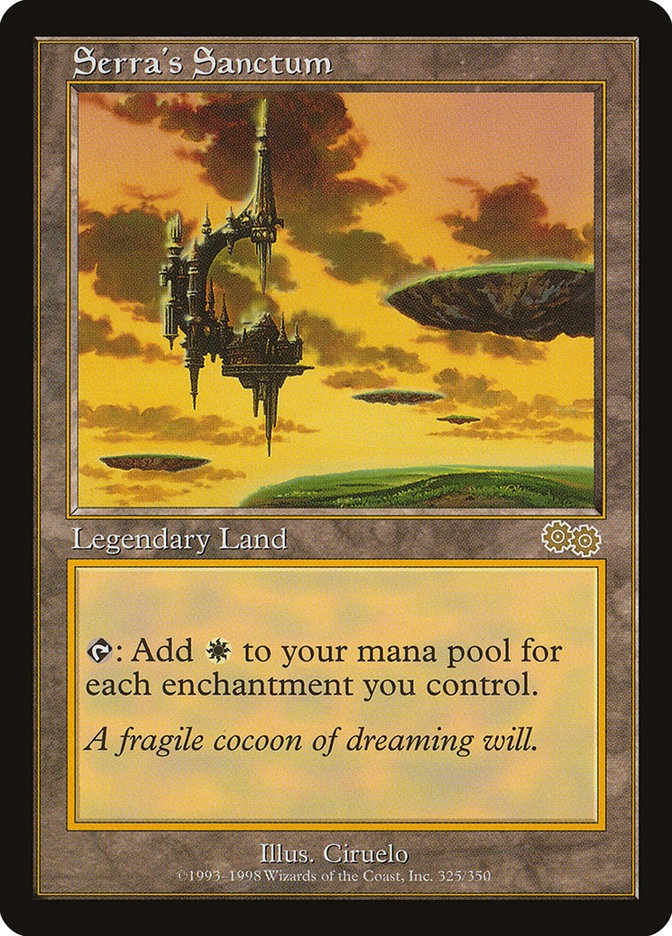 Serra's Sanctum [Urza's Saga] | Clutch Gaming