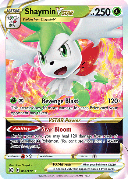 Shaymin VSTAR (014/172) [Sword & Shield: Brilliant Stars] | Clutch Gaming