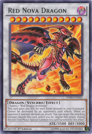 Red Nova Dragon [HSRD-EN024] Rare | Clutch Gaming