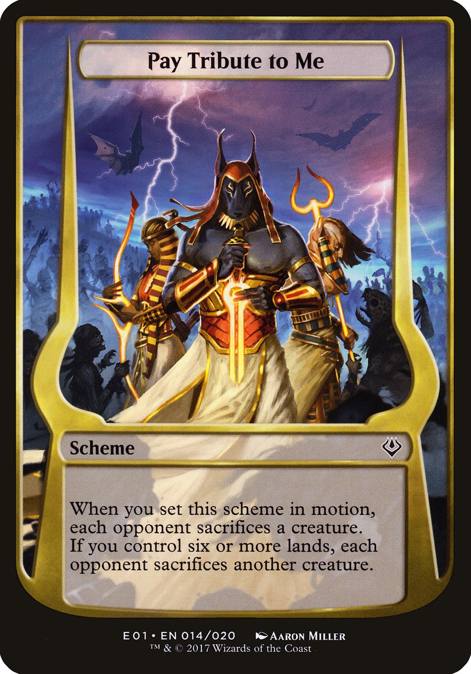 Pay Tribute to Me (Schemes) [Archenemy: Nicol Bolas Schemes] | Clutch Gaming