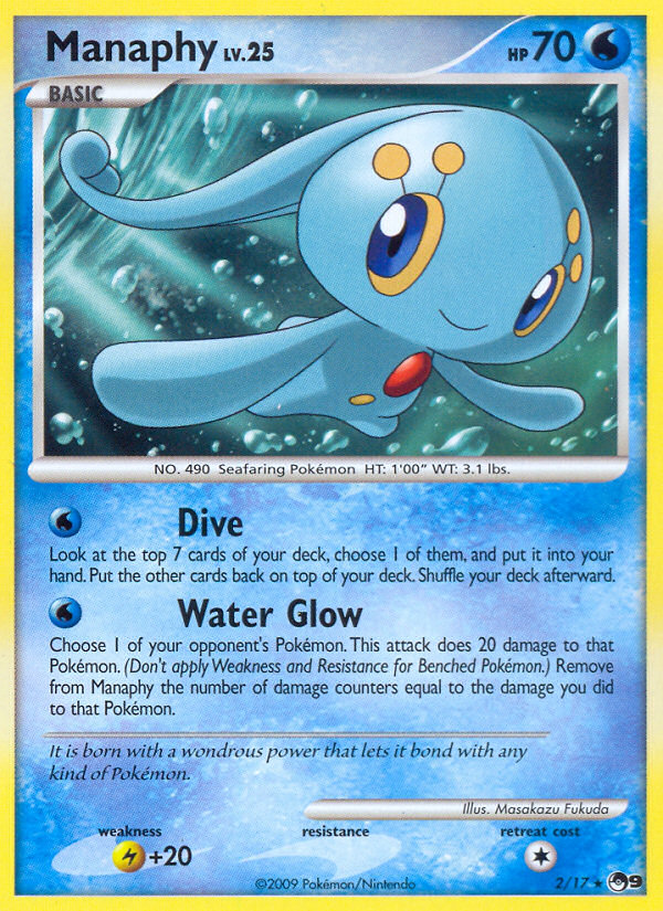 Manaphy (2/17) [POP Series 9] | Clutch Gaming