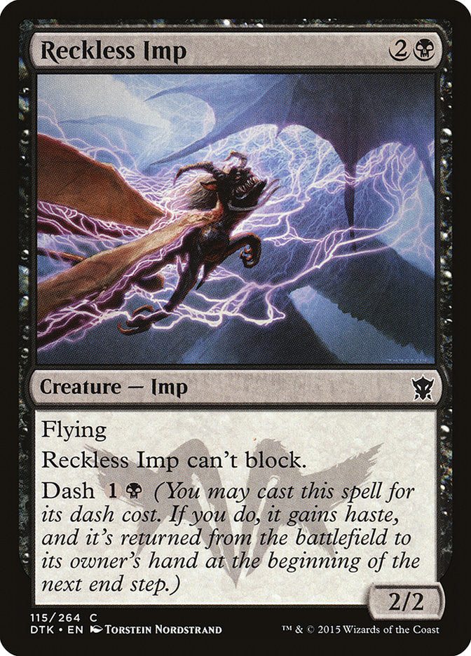 Reckless Imp [Dragons of Tarkir] | Clutch Gaming