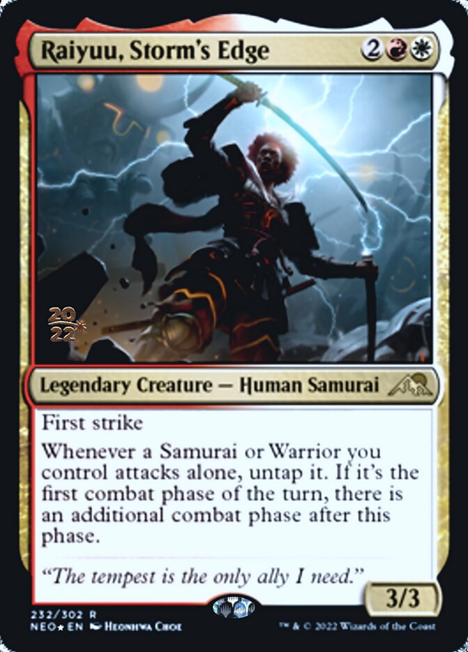 Raiyuu, Storm's Edge [Kamigawa: Neon Dynasty Prerelease Promos] | Clutch Gaming