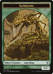 Saproling (016) // Saproling (017) Double-Sided Token [Commander 2016 Tokens] | Clutch Gaming