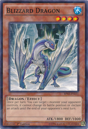 Blizzard Dragon [BP03-EN031] Shatterfoil Rare | Clutch Gaming