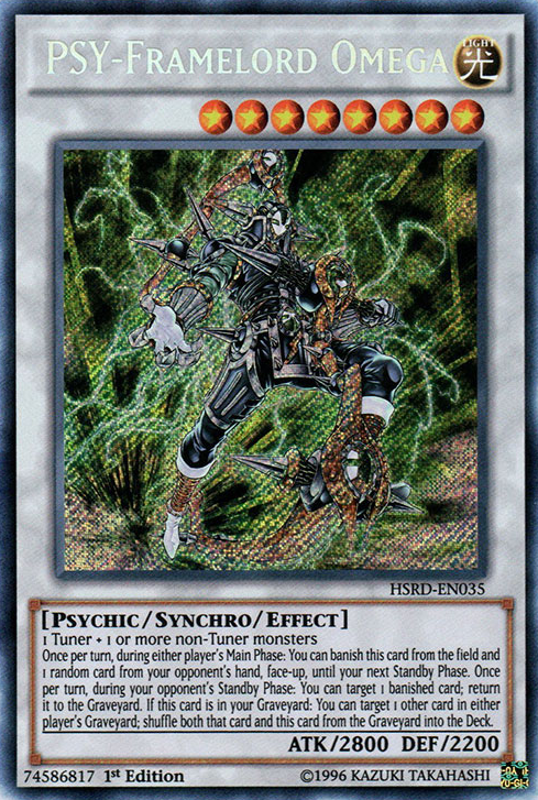 PSY-Framelord Omega [HSRD-EN035] Secret Rare | Clutch Gaming