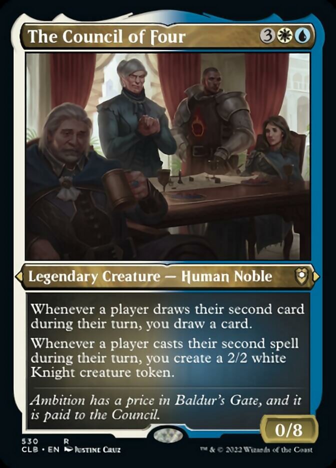 The Council of Four (Foil Etched) [Commander Legends: Battle for Baldur's Gate] | Clutch Gaming