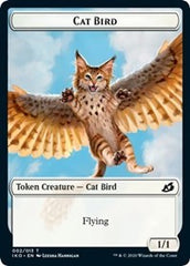 Cat Bird // Human Soldier (004) Double-Sided Token [Ikoria: Lair of Behemoths Tokens] | Clutch Gaming