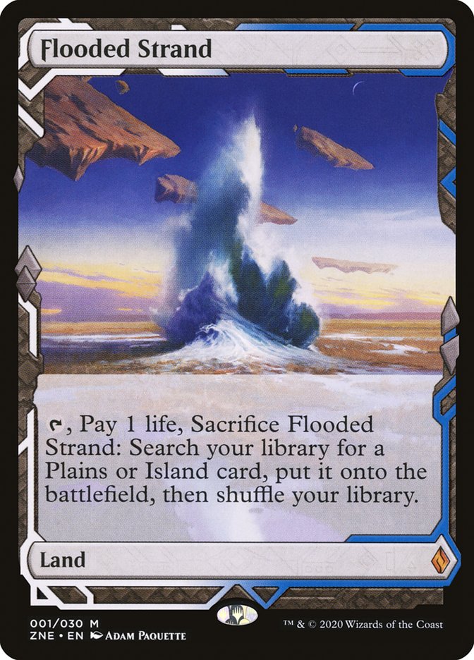 Flooded Strand (Expeditions) [Zendikar Rising Expeditions] | Clutch Gaming