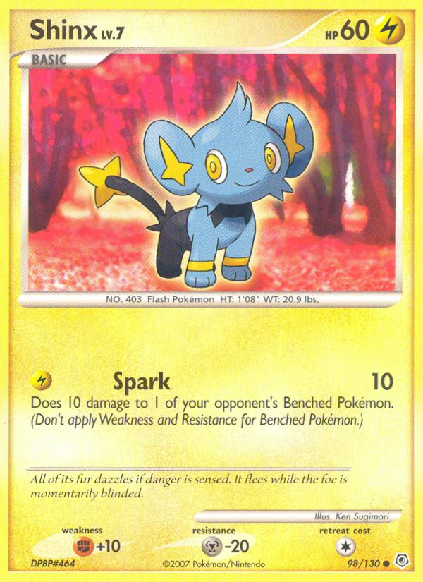 Shinx (98/130) [Diamond & Pearl: Base Set] | Clutch Gaming