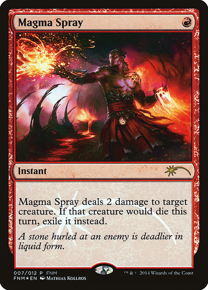 Magma Spray [Friday Night Magic 2014] | Clutch Gaming