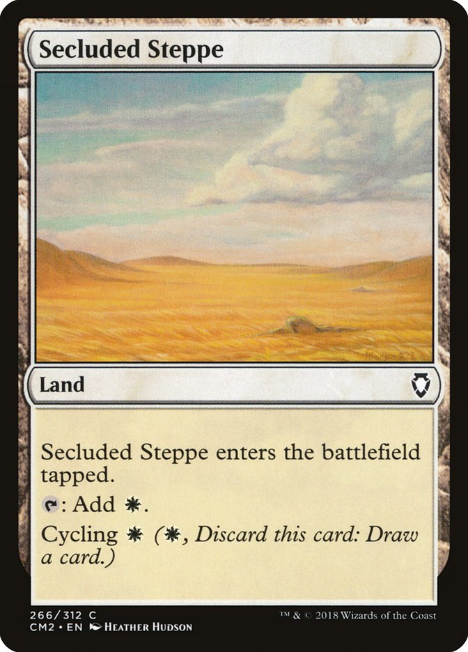 Secluded Steppe [Commander Anthology Volume II] | Clutch Gaming