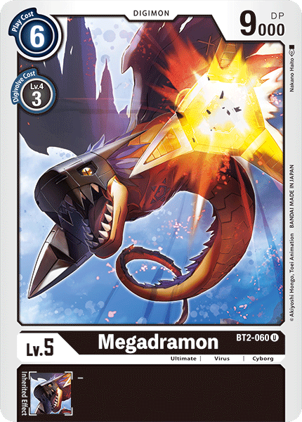 Megadramon [BT2-060] [Release Special Booster Ver.1.0] | Clutch Gaming