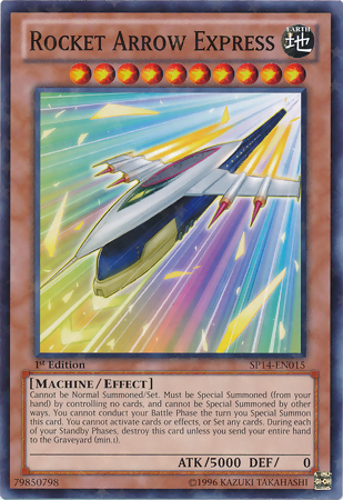 Rocket Arrow Express [SP14-EN015] Starfoil Rare | Clutch Gaming