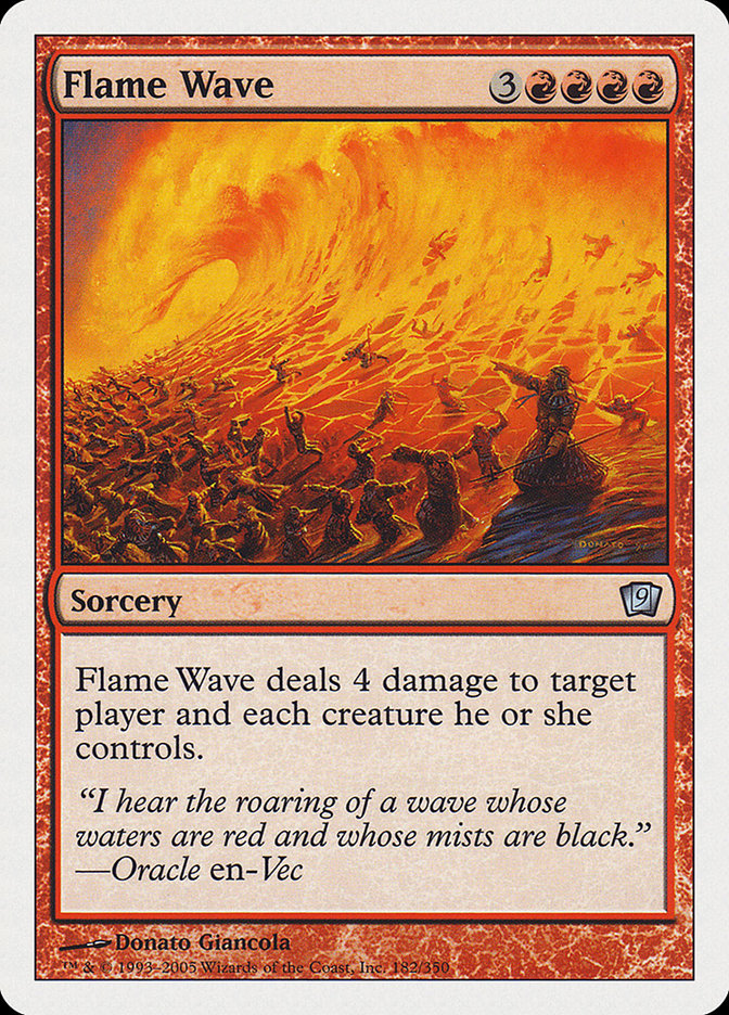 Flame Wave [Ninth Edition] | Clutch Gaming