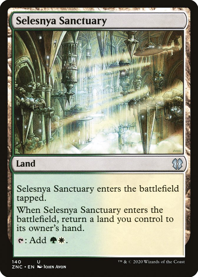 Selesnya Sanctuary [Zendikar Rising Commander] | Clutch Gaming
