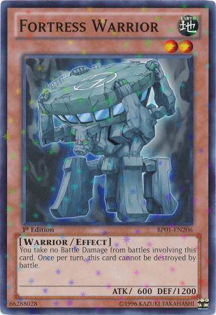Fortress Warrior [BP01-EN206] Starfoil Rare | Clutch Gaming