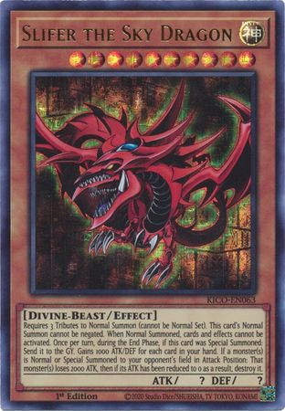 Slifer the Sky Dragon (Ultra Pharaoh's Rare) [KICO-EN063] Ultra Pharaoh's Rare | Clutch Gaming