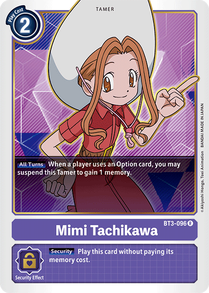 Mimi Tachikawa [BT3-096] [Release Special Booster Ver.1.5] | Clutch Gaming