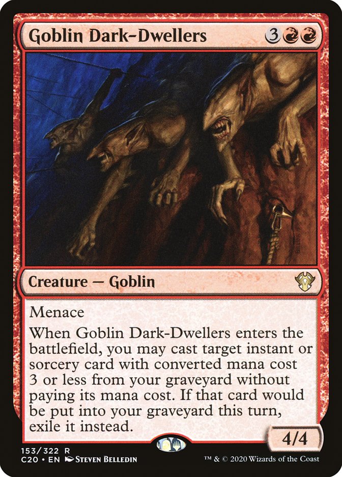 Goblin Dark-Dwellers [Commander 2020] | Clutch Gaming