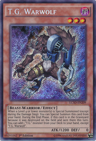 T.G. Warwolf [LC5D-EN209] Secret Rare | Clutch Gaming